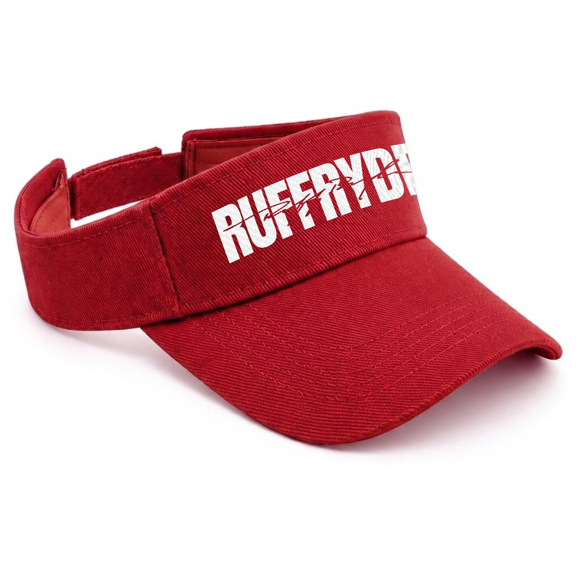 Embroidery Open-Top Visor RR Past Present Future