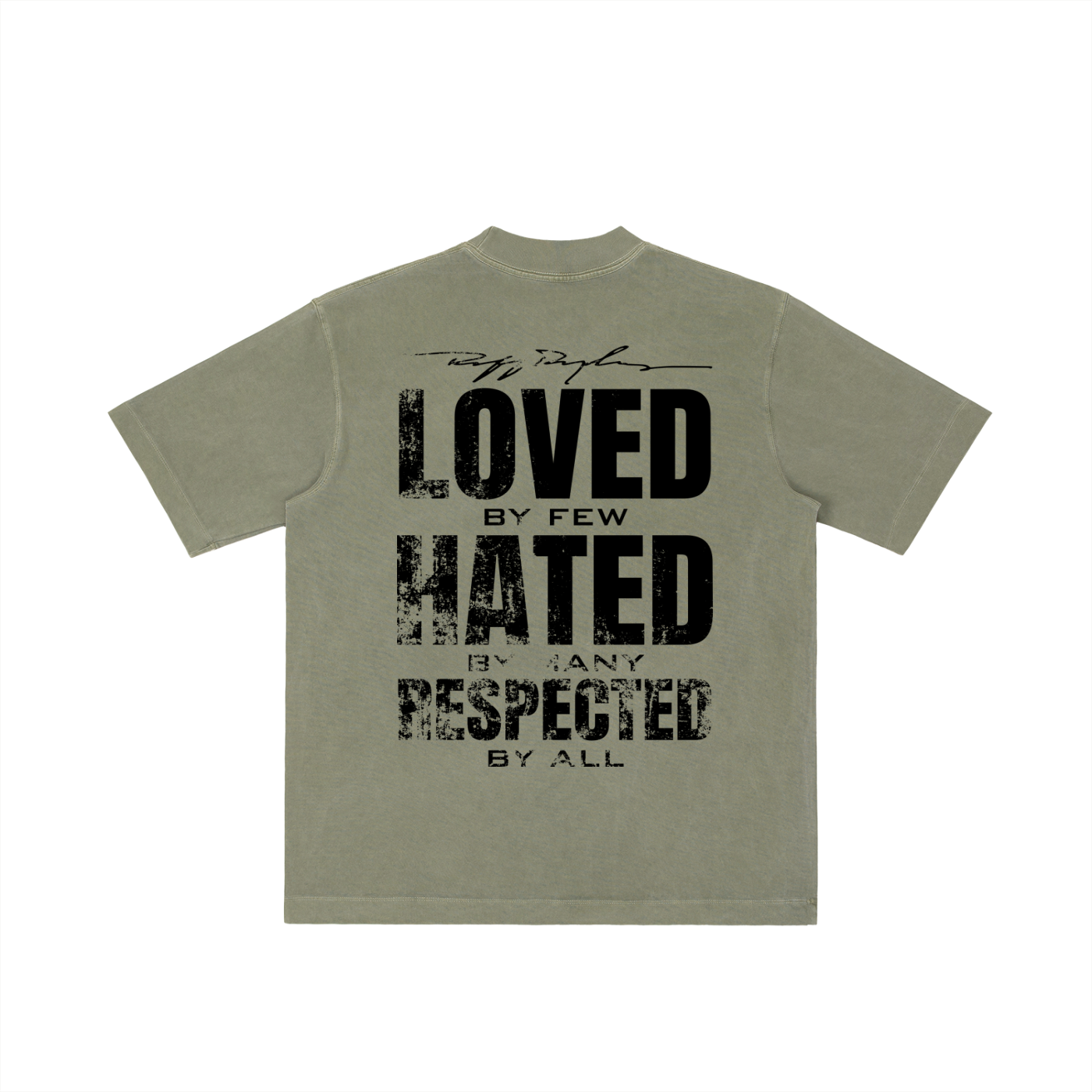 RR Grunge Vintage Wash Drop Shoulder T-shirt