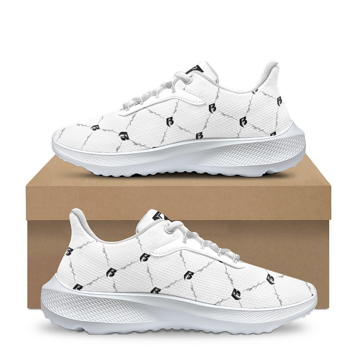 Unisex Lace Up Running Shoes