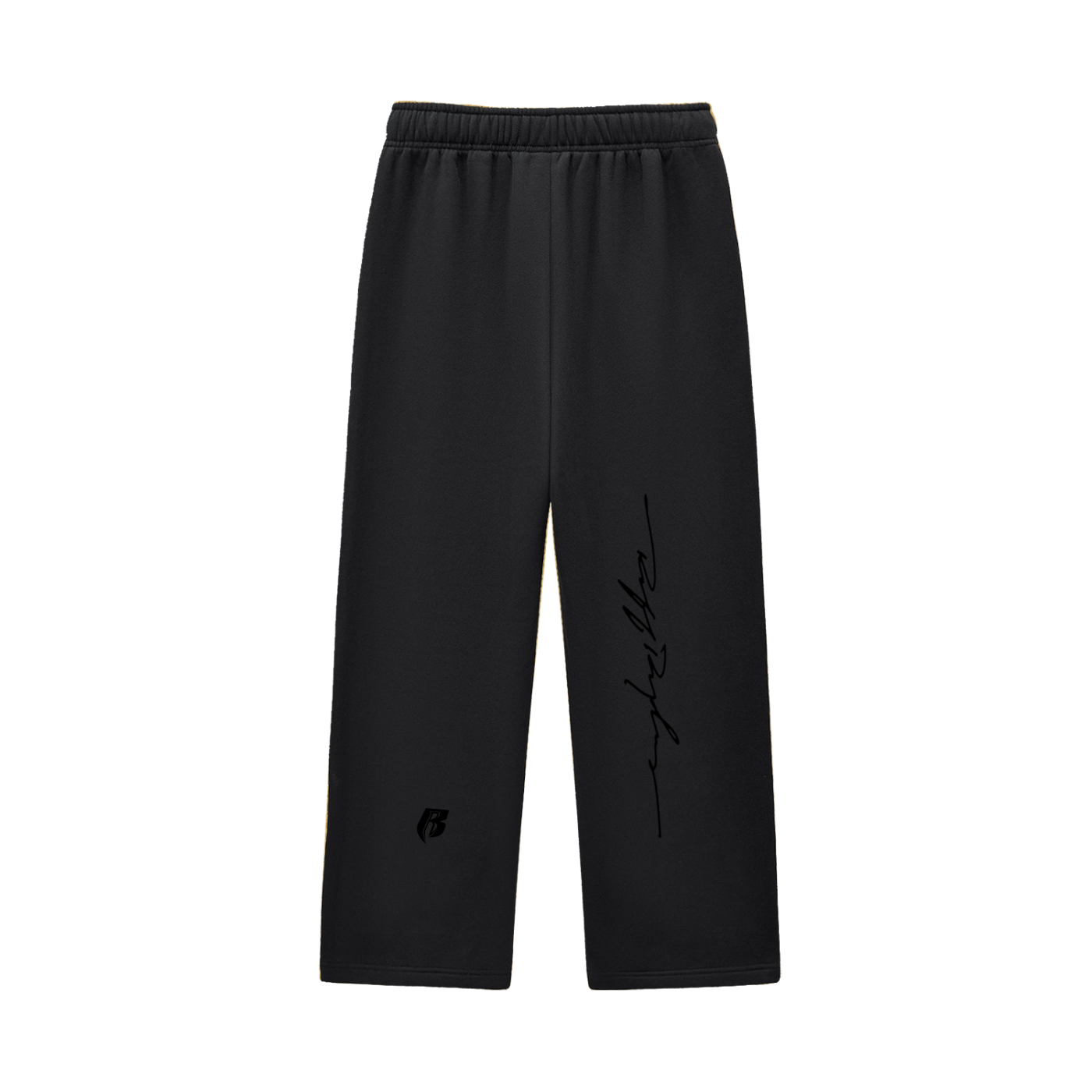 RR Modern Contrast-Stitched Fleece Sweatpants