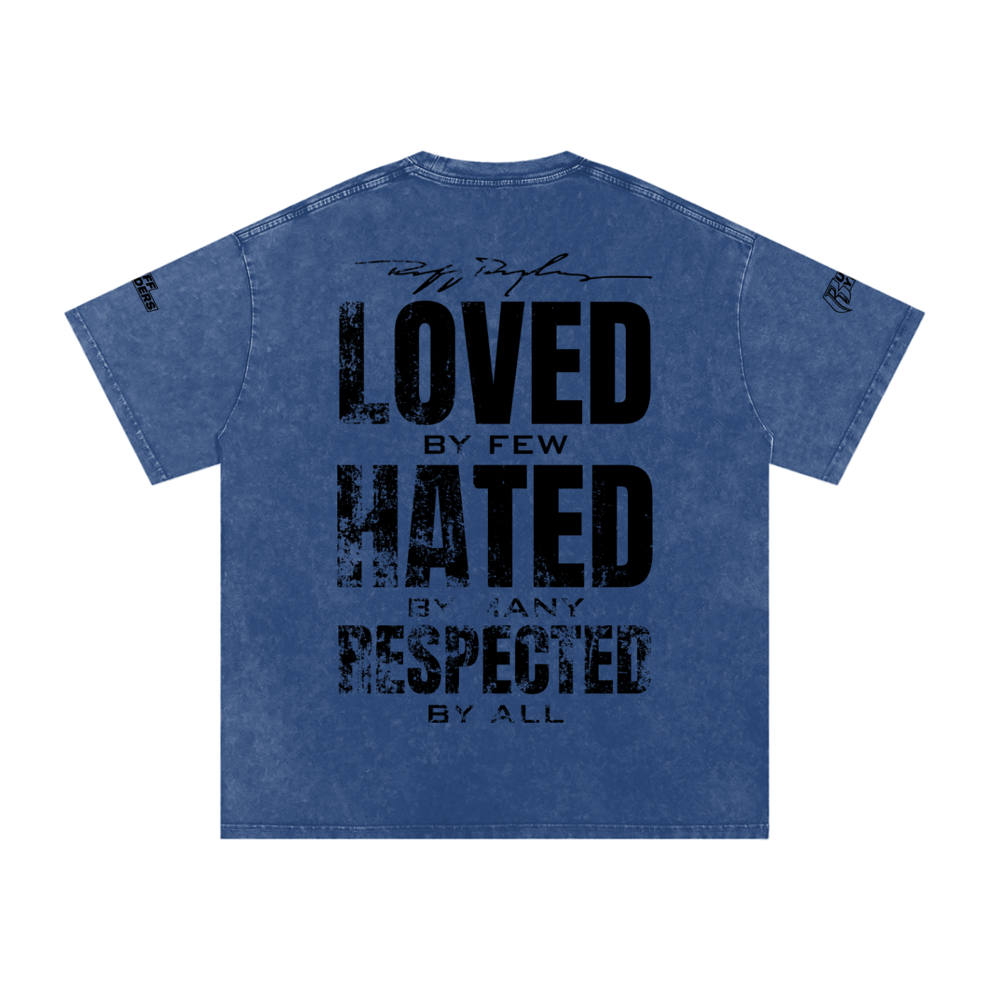 RR Snow Washed Oversized Cotton T-Shirt