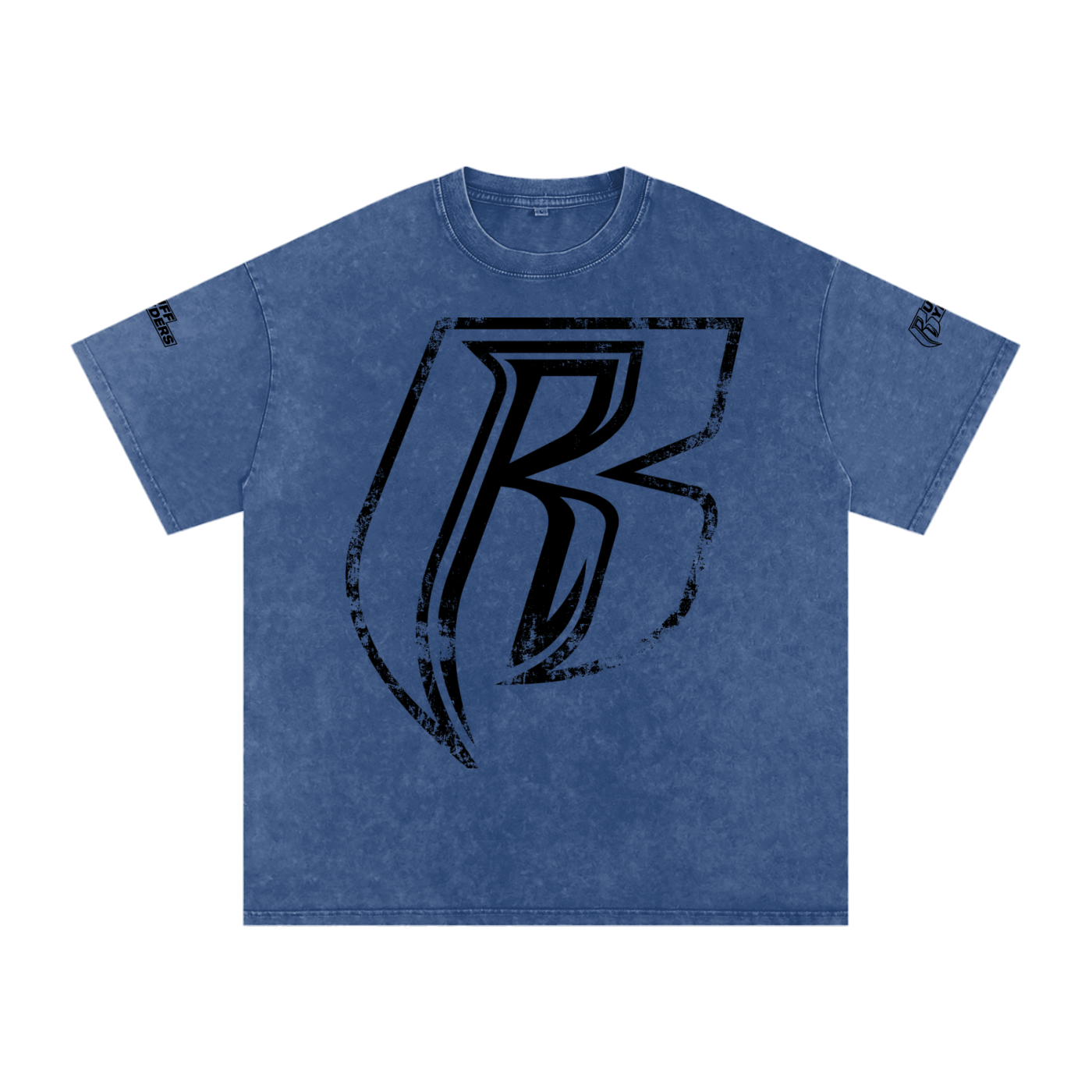 RR Snow Washed Oversized Cotton T-Shirt