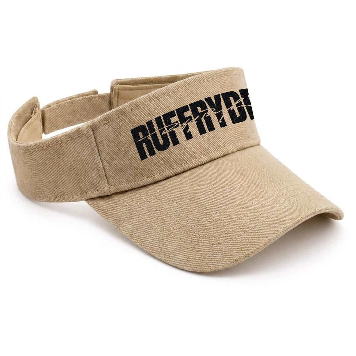 Embroidery Open-Top Visor RR Past Present Future
