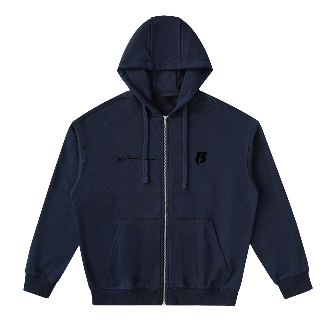 Modern RR Drop-Shoulder Zip Up Hoodie