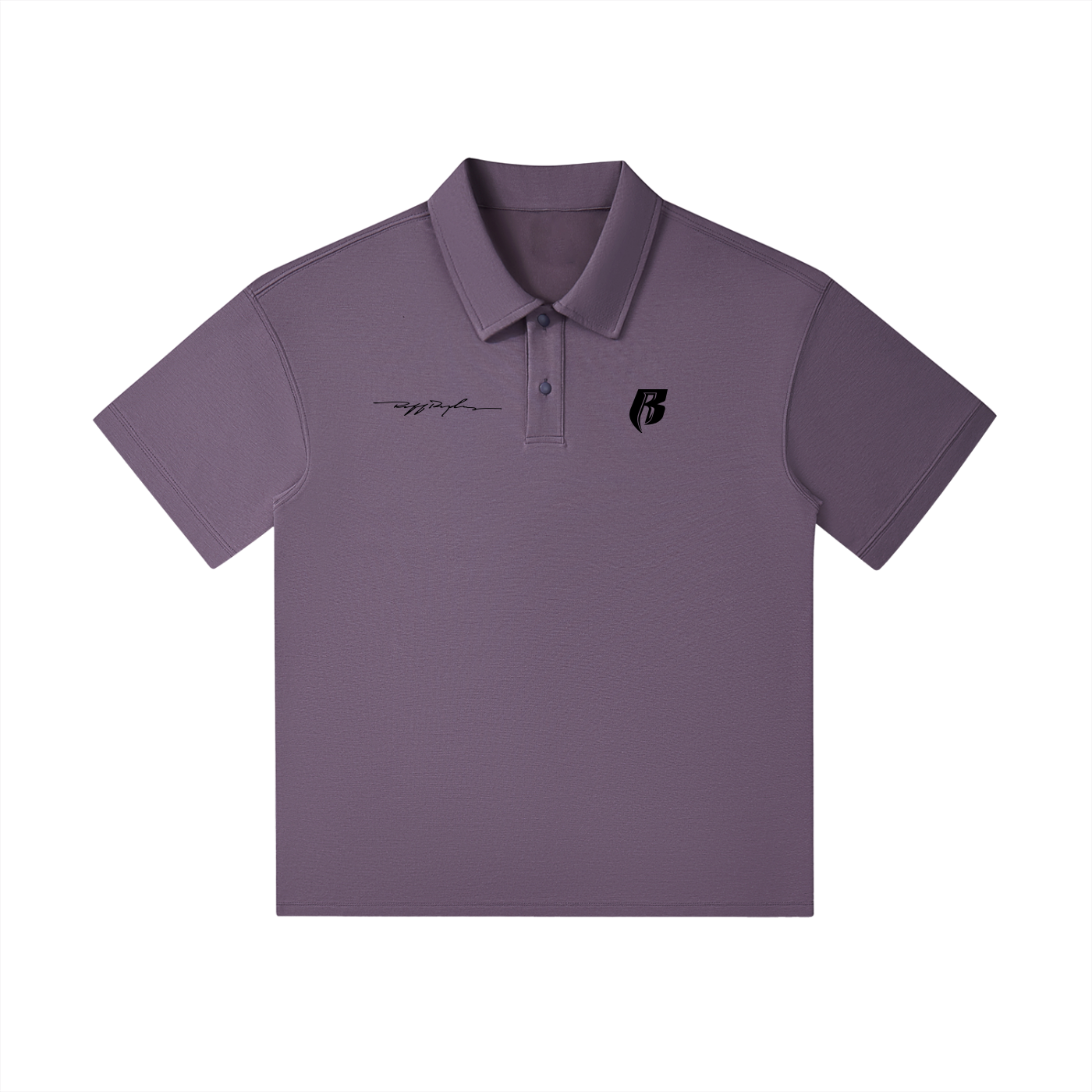 Modern R Drop Shoulder Short-Sleeve Polo