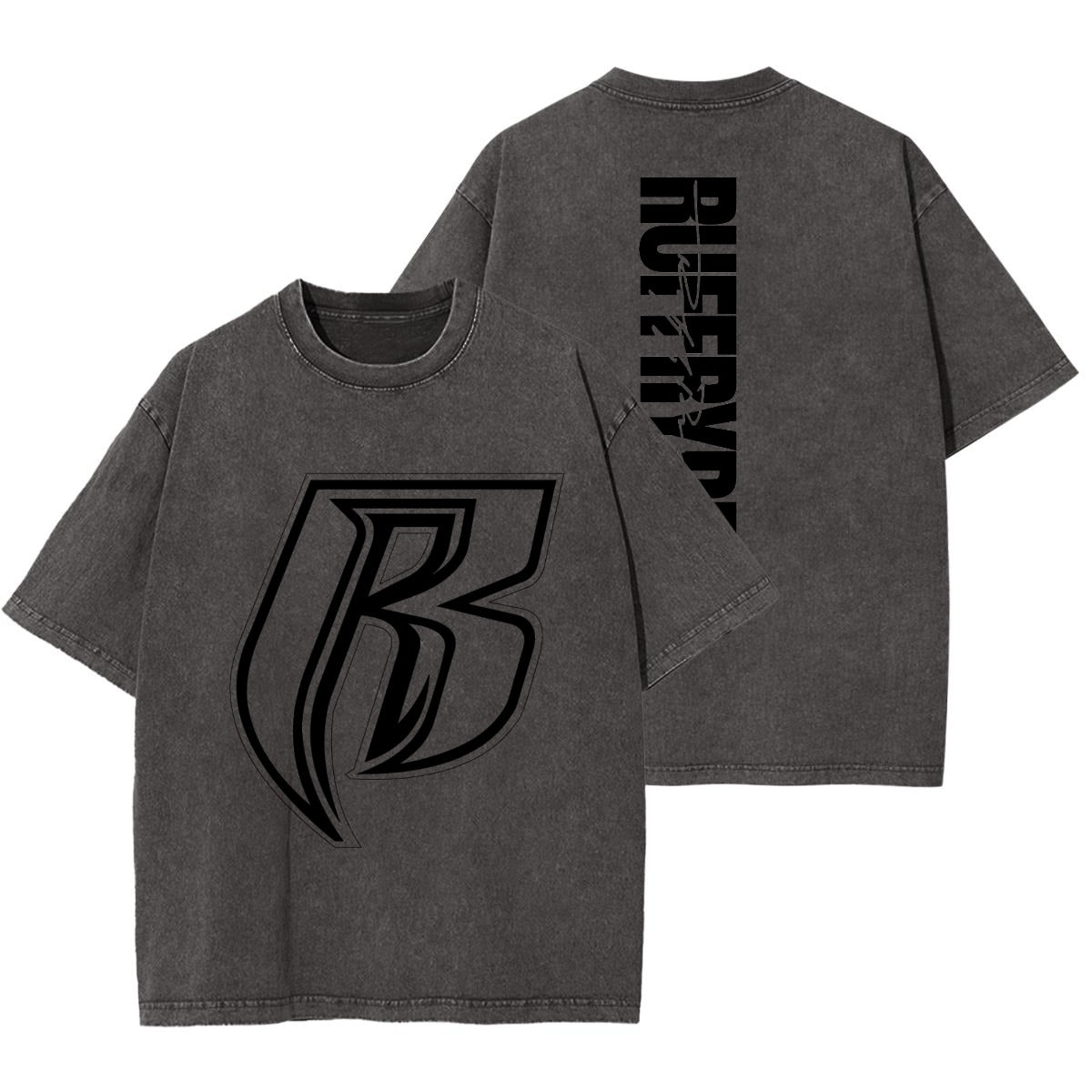 Ruff Ryders Stenchil R Heavyweight Washed T-Shirt
