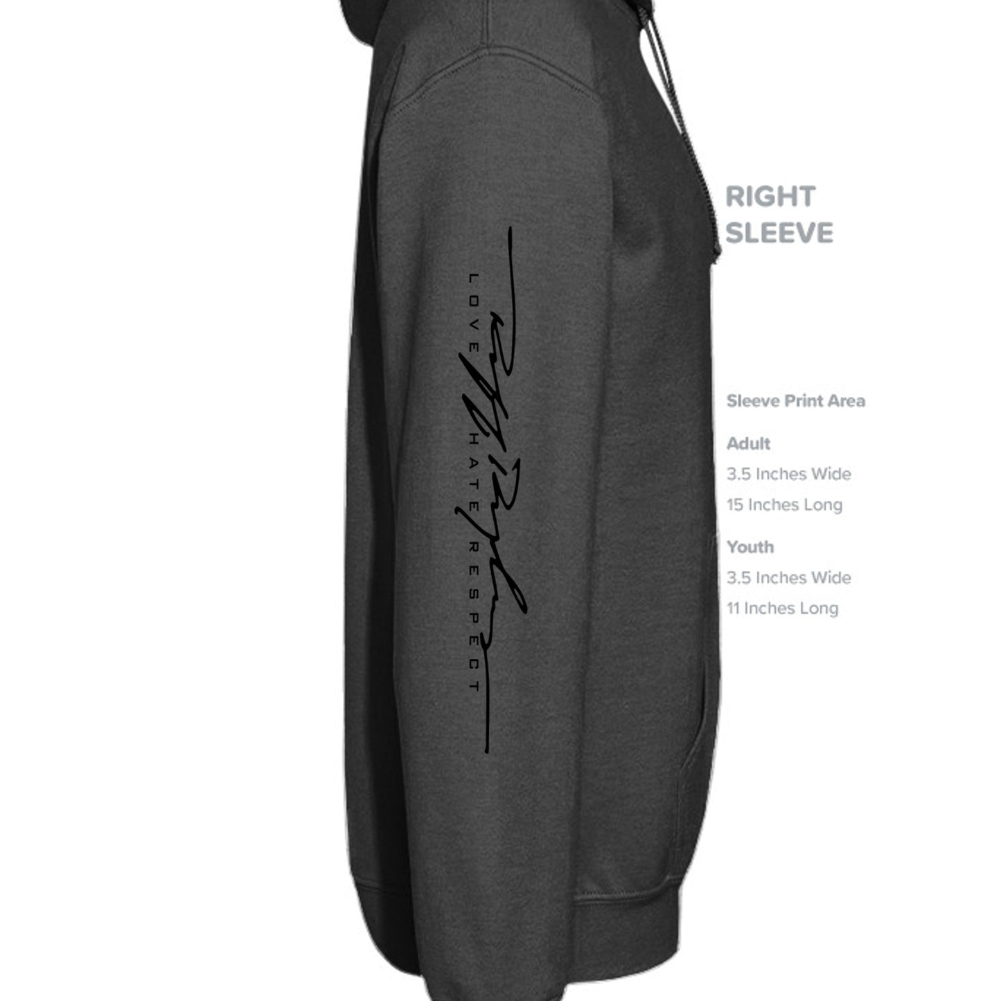 DARK GRY HEATHER - B7502 - SLEEVE_RIGHT