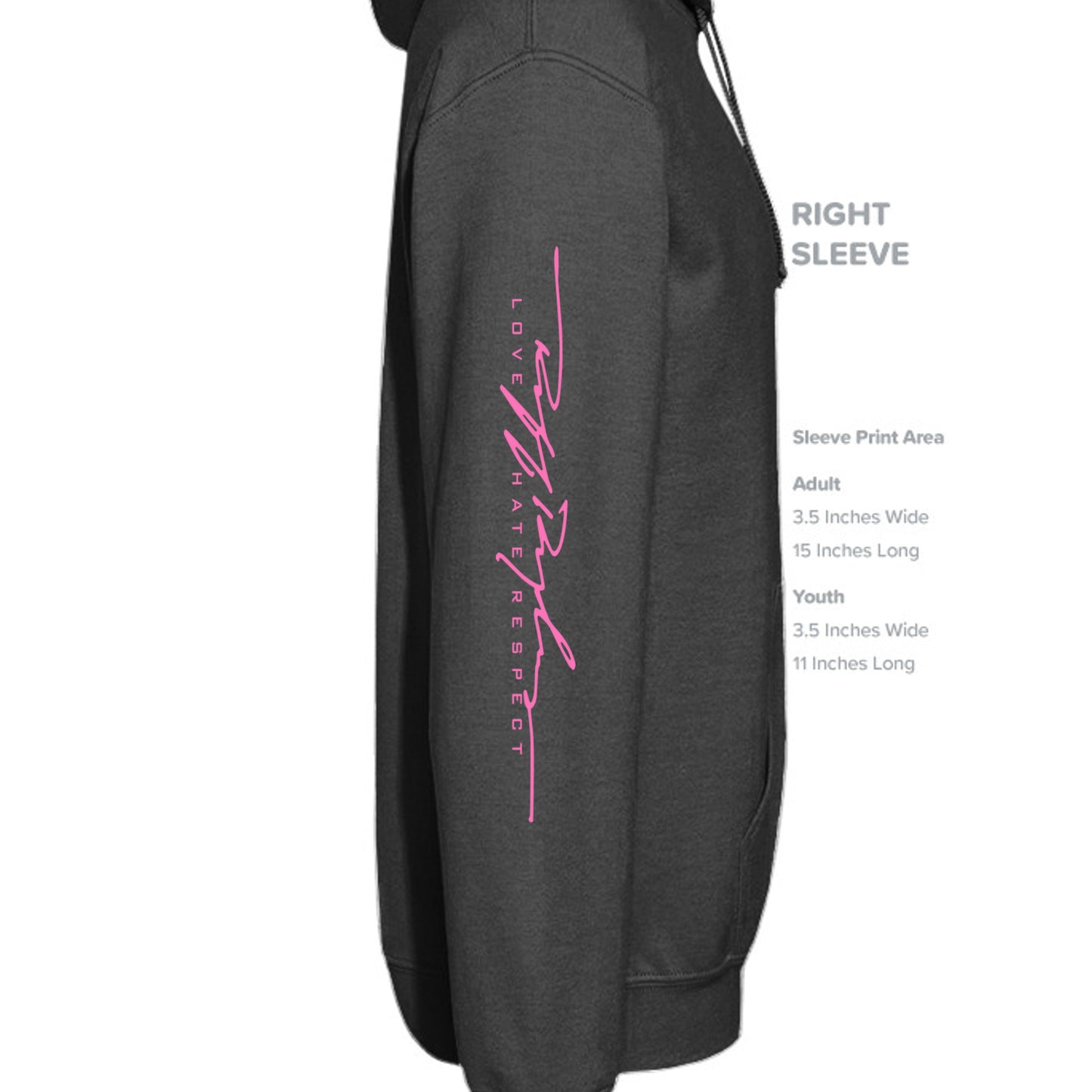 DARK GRY HEATHER - B7502 - SLEEVE_RIGHT