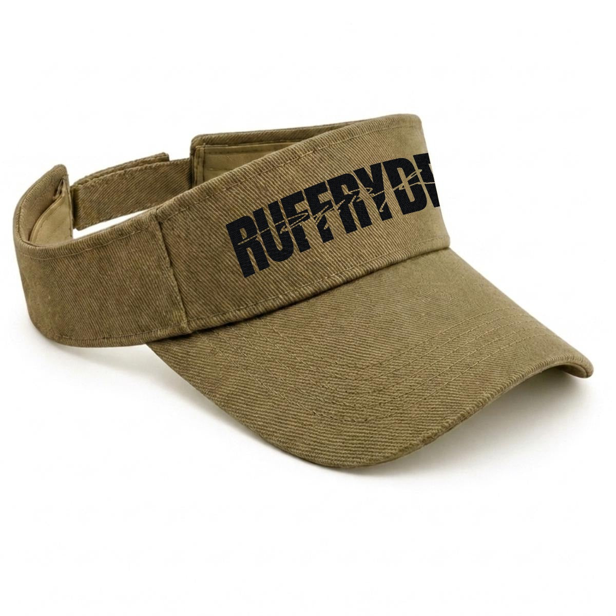 Embroidery Open-Top Visor RR Past Present Future